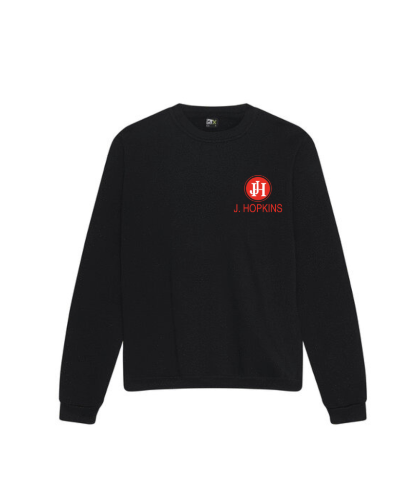 Black Jumper c/w embroidery to front