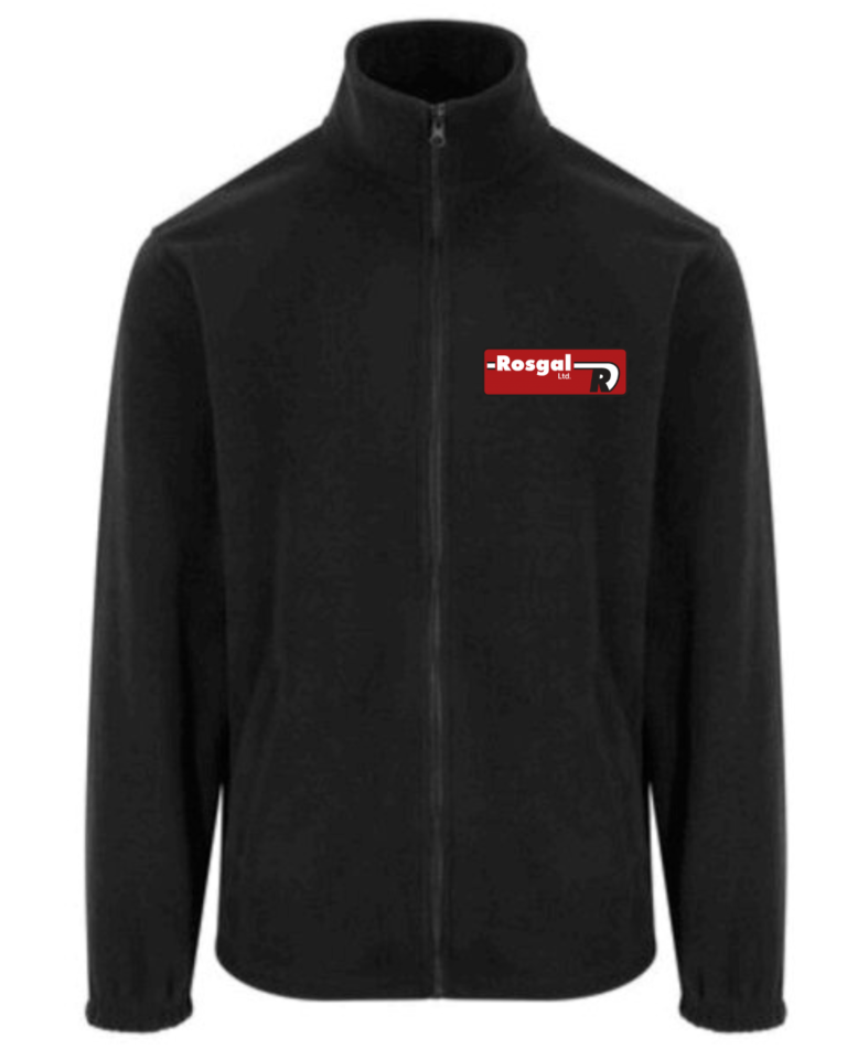 Black fleece – Black fleece c/w embroidery to front