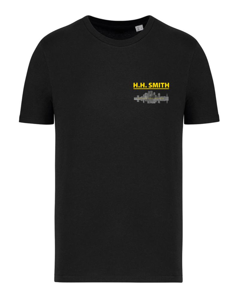 NS300 – Black T-shirt c/w embroidery to front